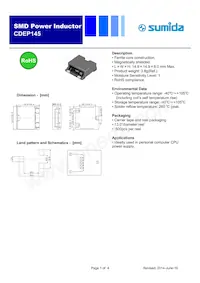 CDEP145NP-6R1MC-170 Datasheet Copertura