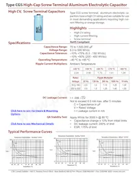 CGS274UHX5L3PD Datenblatt Cover