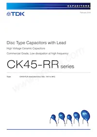 CK45-R3AD332K-VRA Datenblatt Cover