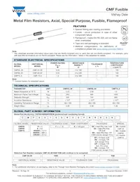 CMF607R5000FKEK64 Datasheet Cover