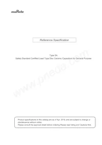 DE21XSA470KN3AY02F Datasheet Cover