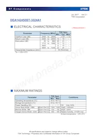 DEA142450BT-3024A1 Datasheet Page 3