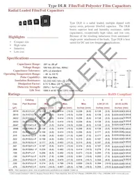 DLR1S22J-F+NTE Datasheet Copertura