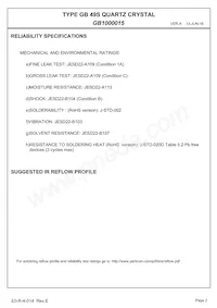 GB1000015 Datasheet Pagina 4