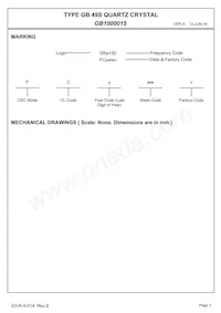 GB1000015 Datasheet Page 5