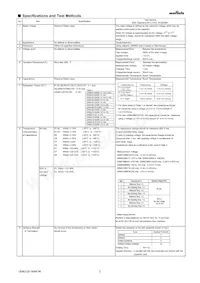 GRM21BR61A226ME51K Datasheet Pagina 2