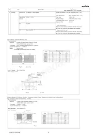 GRM21BR71A106KE51K Datasheet Page 4