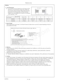 KRM31FR61E106KH01K Datasheet Pagina 11