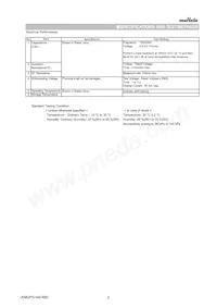 NFMJMPC226R0G3D Datasheet Page 2