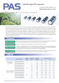 PAS1840LA3R0506 Datenblatt Cover