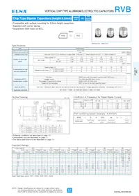 RVB-50V330MG10UQ-R Datasheet Copertura