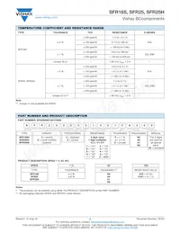 SFR16S0002944FA500 Datasheet Pagina 2