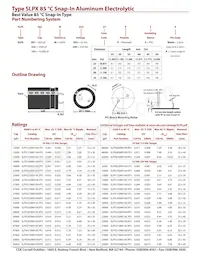 SLPX152M160H5P3 Datasheet Pagina 2