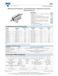 TMC05033K00FE02 Datasheet Cover