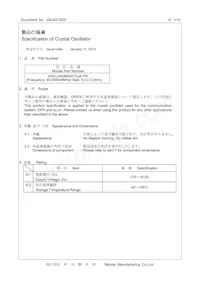 XNCLH40M000THJA1P0 Datasheet Copertura