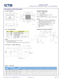 578S400ITT Datasheet Pagina 3