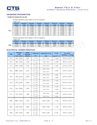 73E6R050F數據表 頁面 2