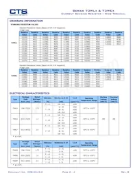 73WE7R091F Datasheet Pagina 2