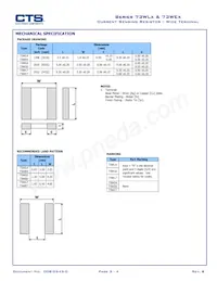 73WE7R091F Datasheet Pagina 3