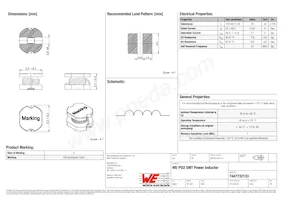 7447732133 Datasheet Cover