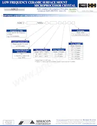 ABC2-14.7456MHZ-4-T數據表 頁面 2