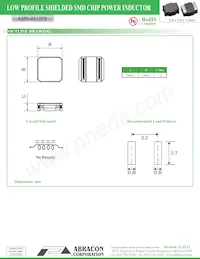 ASPI-0312FS-470M-T2 Datasheet Page 2