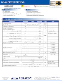 ASTX-H12-44.000MHZ-I25-T數據表 封面