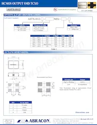 ASTX-H12-44.000MHZ-I25-T數據表 頁面 2