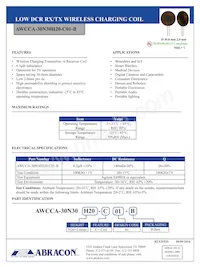 AWCCA-30N30H20-C01-B Datasheet Copertura