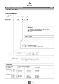 B37987F5104K031 Datasheet Copertura