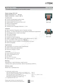 B82732W2901B030 Datenblatt Seite 2