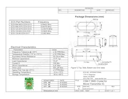 ECS-98.4375-CDX-0314-TR Datenblatt Cover