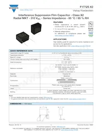 F1772SX252231KKIB0 Datasheet Copertura