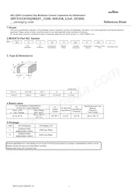 GRT31CC81H225KE01L Datasheet Copertura