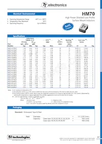 HM70-602R0LFTR13 Datasheet Cover