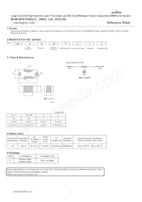 NFM18PS105R0J3D Datasheet Cover