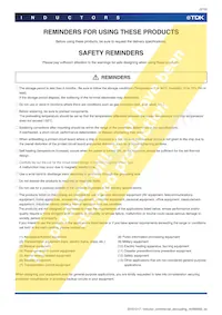 NLC565050T-821K-PF Datasheet Page 2