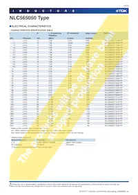 NLC565050T-821K-PF Datasheet Pagina 6