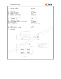 NZ2520SA-41.360MHZ Datasheet Copertura