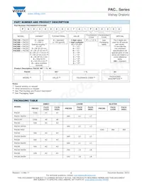 PAC300005000FAC000 Datasheet Page 2