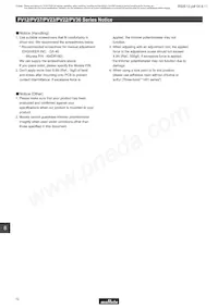 PV36W203C01A00 Datasheet Pagina 19