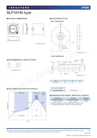 SLF10145T-3R3N3R7-PF Datasheet Pagina 4