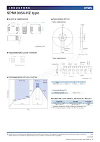 SPM10054T-220M-HZ Datenblatt Seite 3