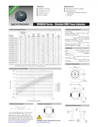 SRU8043-270Y Datasheet Cover