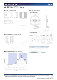 VLS252012CX-150M-1 Datasheet Page 3