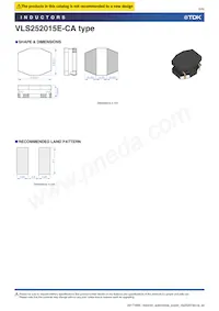 VLS252015ET-1R5N-CA數據表 頁面 5