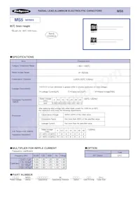 50MS50.33MEFCT54X5 Datasheet Copertura