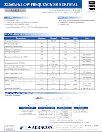 ABS25-60.000KHZ-T數據表 封面