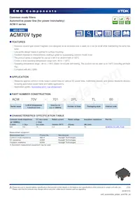 ACM70V-701-2PL-TL00 Datenblatt Cover