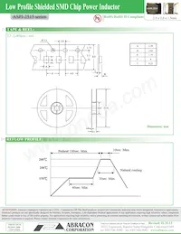 ASPI-2515-100M-T2 Datasheet Page 3